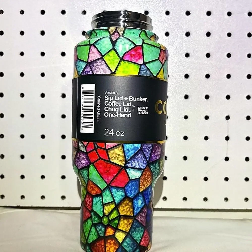 COLDEST Stained Glass 24oz Limitless Ultra V8 Bottle